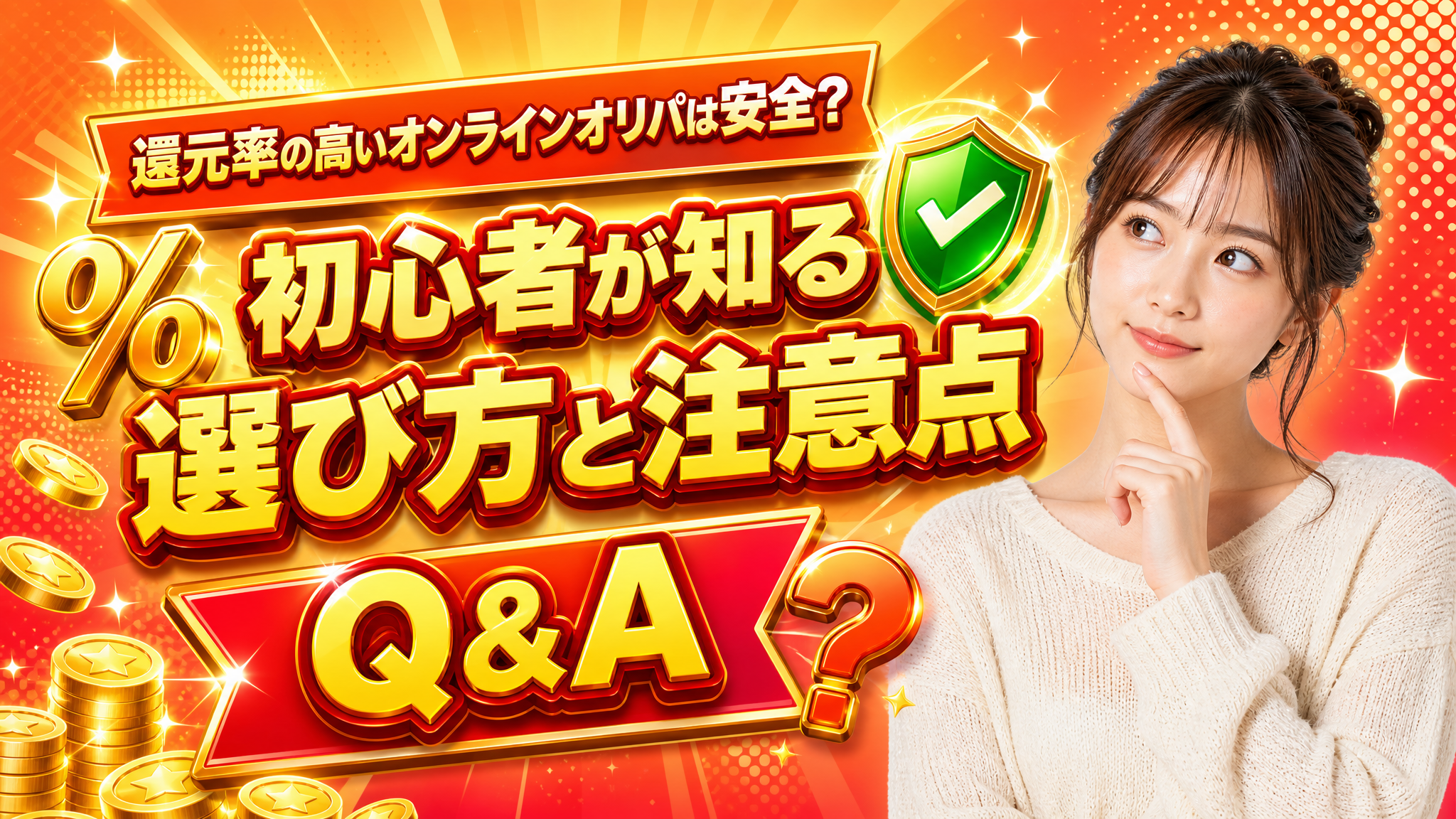 還元率の高いオンラインオリパは安全?初心者が知るべき選び方と注意点Q&A